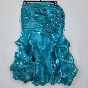 Cinderella Divine Short Strapless Mini Dress Size XXL
